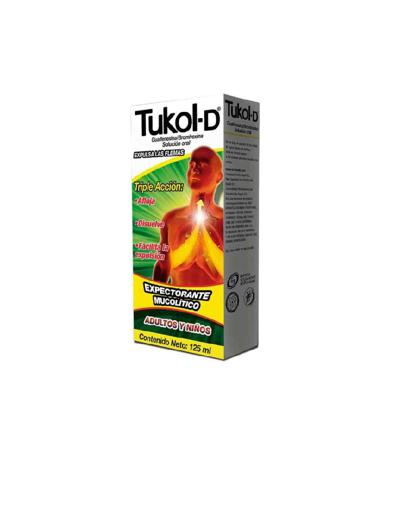 TUKOL-D EXPECTORANTE ORAL 125 ML